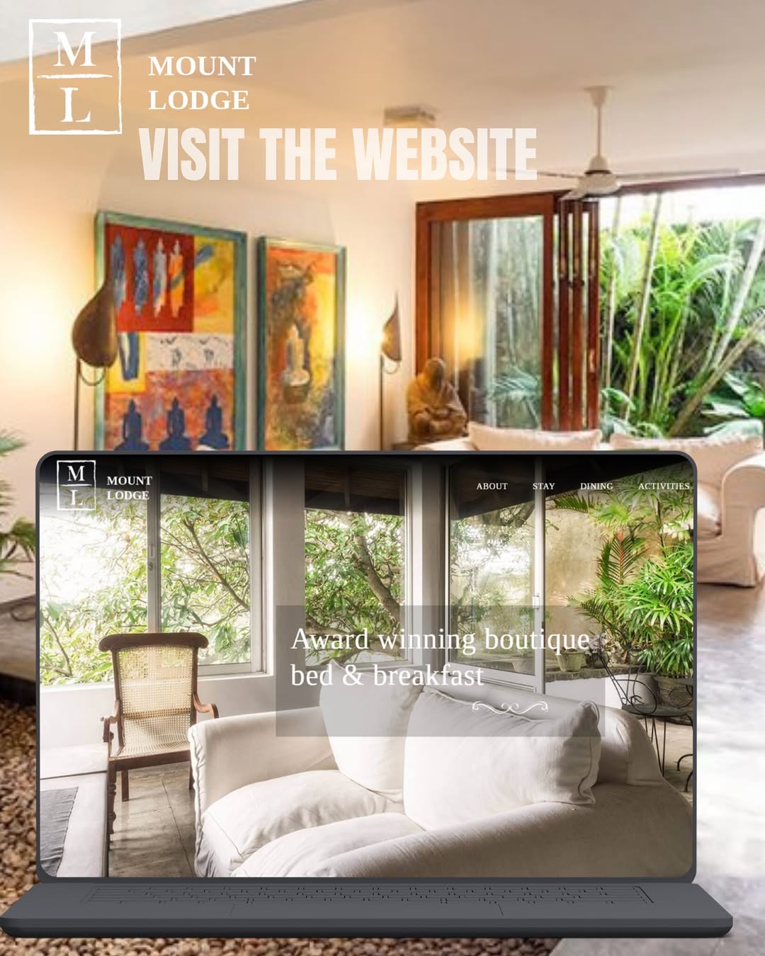 Another digital success by BenWorldwide the website for Mount Lodge Colombo reflects elegance, privacy, and timeless boutique hospitality.

Built with a clean, responsive layout and seamless navigation, the site enhances the brand’s online presence while offering guests a smooth and inspiring browsing experience.

Explore: https://www.mountlodgecolombo.com/

#mountlodge #benworldwide #digitalsuccess #websitedevelopment #webdesign